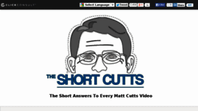 What Theshortcutts.com website looked like in 2016 (7 years ago)