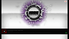What Trancetop1000.com website looked like in 2016 (7 years ago)