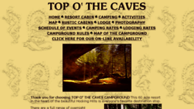 What Topothecaves.com website looked like in 2016 (7 years ago)