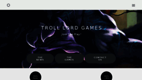 What Trolllord.com website looked like in 2016 (7 years ago)