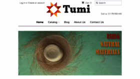 What Tumi.co.uk website looked like in 2016 (7 years ago)