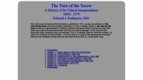 What Turnofthescrew.com website looked like in 2016 (7 years ago)
