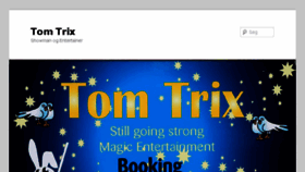 What Tomtrix.dk website looked like in 2016 (7 years ago)