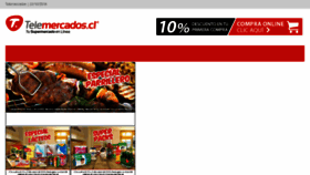 What Telemercado.cl website looked like in 2016 (7 years ago)