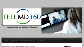 What Telemd360.com website looked like in 2016 (7 years ago)