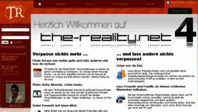 What The-reality.com website looked like in 2016 (7 years ago)