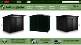 What Tuttocasette.it website looked like in 2016 (7 years ago)