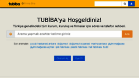 What Tubiba.com.tr website looked like in 2016 (7 years ago)