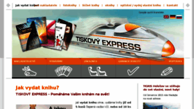 What Tiskovyexpress.cz website looked like in 2016 (7 years ago)