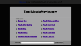 What Tamilmasalamovies.com website looked like in 2016 (7 years ago)