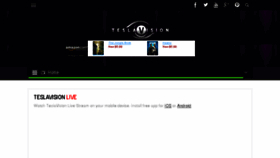 What Teslavision.tv website looked like in 2016 (7 years ago)