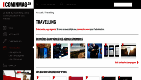 What Travelling.cominmag.ch website looked like in 2016 (7 years ago)