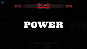 What Thepowermagazine.com website looked like in 2016 (7 years ago)