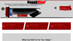 What Therepairstop.com website looked like in 2016 (7 years ago)