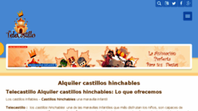 What Telecastillo.com website looked like in 2016 (7 years ago)