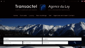 What Transactel.com website looked like in 2016 (7 years ago)
