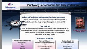What Teleosconsult.nl website looked like in 2016 (7 years ago)