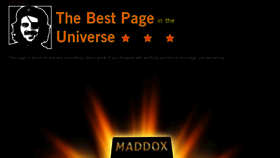 What Thebestpageintheuniverse.com website looked like in 2016 (7 years ago)