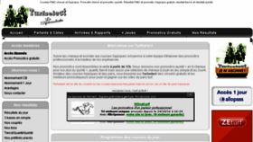What Turfselect.fr website looked like in 2016 (7 years ago)