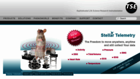 What Tse-systems.com website looked like in 2016 (7 years ago)