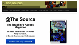 What Thesourceisrael.com website looked like in 2016 (7 years ago)