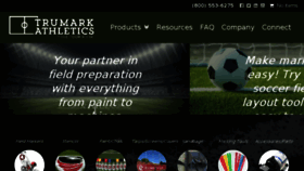 What Trumarkathletics.com website looked like in 2016 (7 years ago)