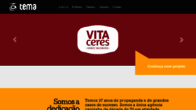 What Temapropaganda.com.br website looked like in 2016 (7 years ago)
