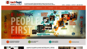 What Tech-logic.com website looked like in 2016 (7 years ago)