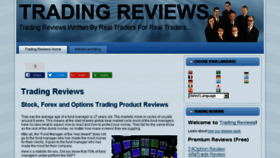 What Tradingreviews.org website looked like in 2016 (7 years ago)