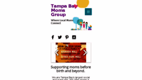 What Tampabaymomsgroup.com website looked like in 2016 (7 years ago)
