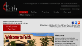 What Tryfaith.org website looked like in 2016 (7 years ago)