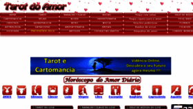 What Tarotdoamor.com.br website looked like in 2016 (7 years ago)