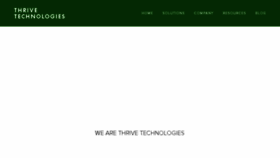 What Thrivetech.com website looked like in 2016 (7 years ago)