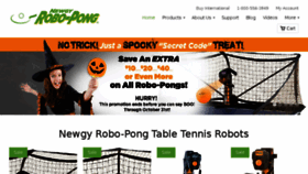 What Tabletennis.com website looked like in 2016 (7 years ago)