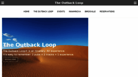 What Theoutback.com.au website looked like in 2016 (7 years ago)