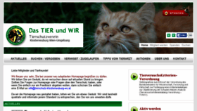 What Tierschutz-klosterneuburg-wu.at website looked like in 2016 (7 years ago)