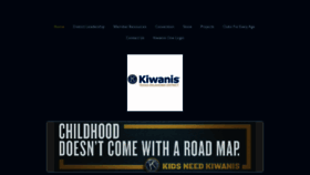 What Txok-kiwanis.org website looked like in 2016 (7 years ago)