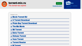 What Torrent-mix.ru website looked like in 2016 (7 years ago)