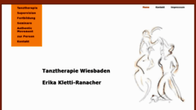 What Tanztherapie-wiesbaden.de website looked like in 2016 (7 years ago)