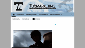 What Tuitmarketing.com website looked like in 2016 (7 years ago)