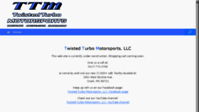 What Twistedturbos.com website looked like in 2016 (7 years ago)