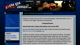 What Thegtadomain.com website looked like in 2016 (7 years ago)