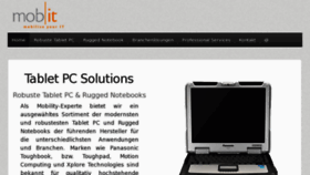 What Tablet-pc-solutions.ch website looked like in 2016 (7 years ago)