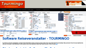 What Tourmingo.de website looked like in 2016 (7 years ago)