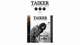 What Taikermagazine.com website looked like in 2016 (7 years ago)
