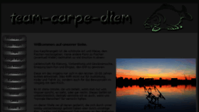 What Team-carpe-diem.de website looked like in 2016 (7 years ago)
