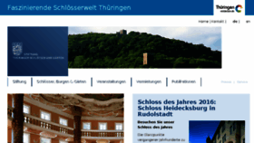 What Thueringerschloesser.de website looked like in 2016 (7 years ago)