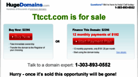 What Ttcct.com website looked like in 2016 (7 years ago)