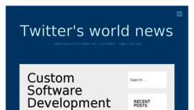What Twittermysite.com website looked like in 2016 (7 years ago)