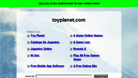 What Toyplanet.com website looked like in 2016 (7 years ago)